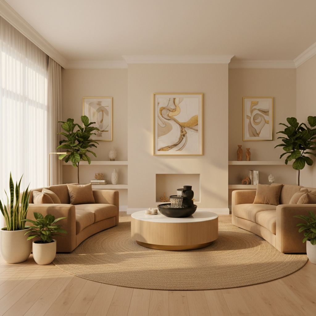 Feng Shui Living Room - Jing Zi Long Geomancy