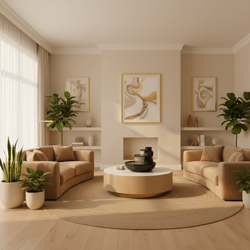 Feng Shui Living Room - Jing Zi Long Geomancy